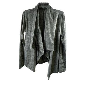 Nike Gray Waterfall Cardigan Size XS